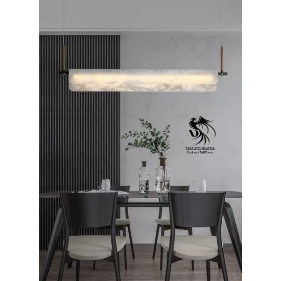 Aura Mermer Sarkıt Avize