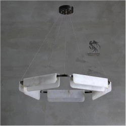 Aura Mermer Sarkıt Avize 1