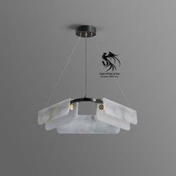 Aura Mermer Sarkıt Avize 2