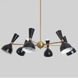 Retro 6 Kollu Sarkıt Avize