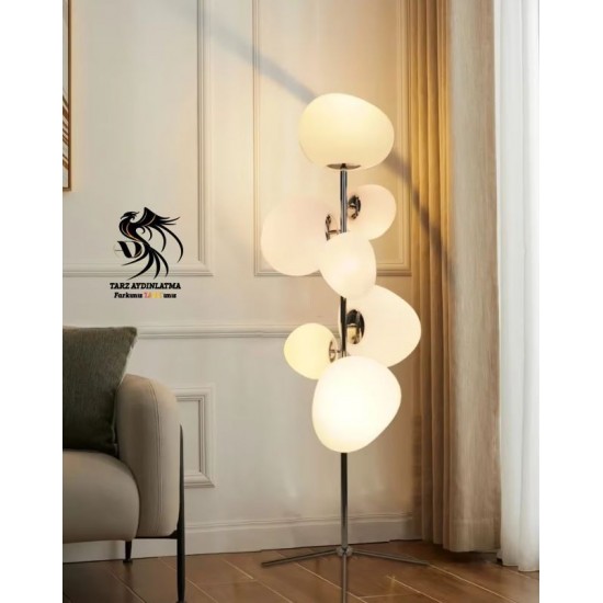 Amorf Yamuk Cam Lambader