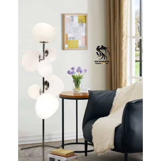 Amorf Yamuk Cam Lambader