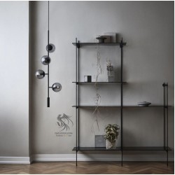 Line Renkli Cam Sarkıt Avize