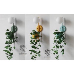 Hira Saksılı Cam Aplik