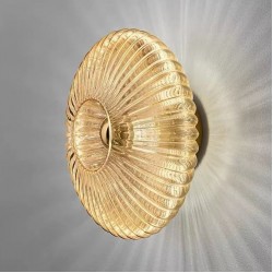 İris Tırtıklı Cam Aplik