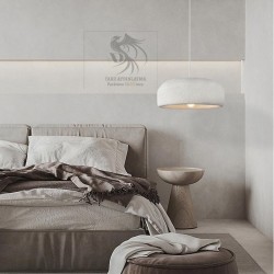 Japon Wabi Sabi Wide Beton Sarkıt Aydınlatma