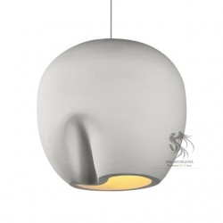 Japon Wabi Sabi Fat Beton Sarkıt Aydınlatma