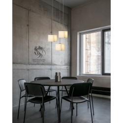 Küp Mermer Marble 3'lü Sarkıt Avize 12cm