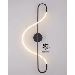 Led Silikon Hortum Siyah Aplik 