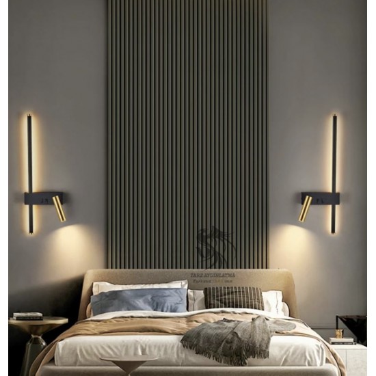 Led Spotlu Çubuk Aplik 