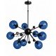 Mavi Renkli Cam Sarkıt Avize Mavi Renkli Cam Sarkıt Avize