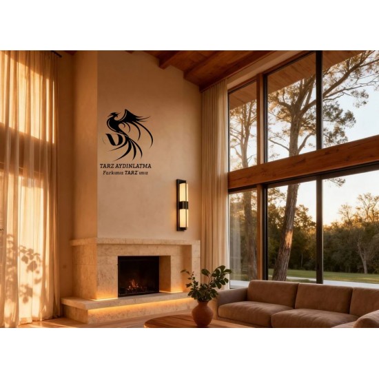 Mermer Lumi Siyah Aplik