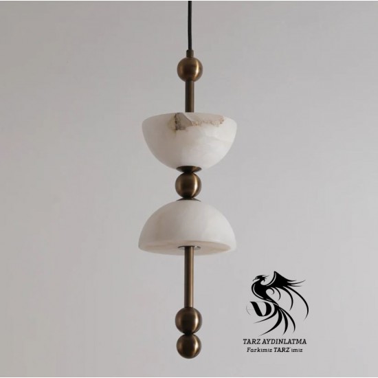 Mermer Odeo Çanak Sarkıt Avize