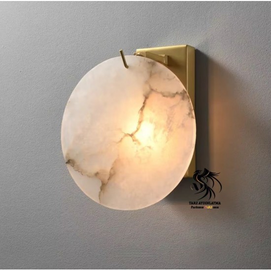 Mermer Marble Daire Aplik