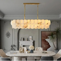 Mermer Sarkıt Avize 100cm