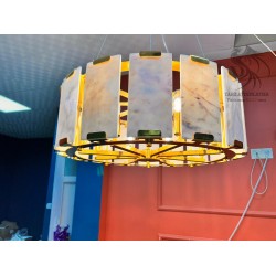 Mermer Sarkıt Avize 50cm