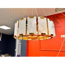 Mermer Sarkıt Avize 50cm