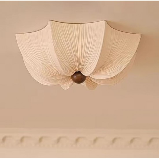 Kumaş Plafonyer Star Avize 50cm