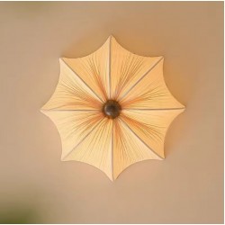 Kumaş Plafonyer Star Avize 50cm