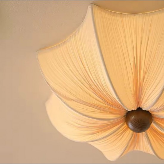 Kumaş Plafonyer Star Avize 50cm