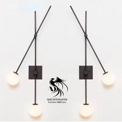 İki Camlı Ok Aplik