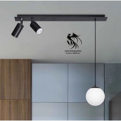 Spotlu Cam Sarkıt Avize