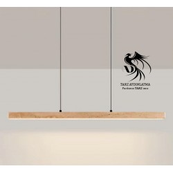 Traverten Lineer Led Sarkıt Avize