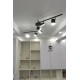 Led Spotlu Kollu Siyah Plafonyer Avize Led Spotlu Kollu Siyah Plafonyer Avize